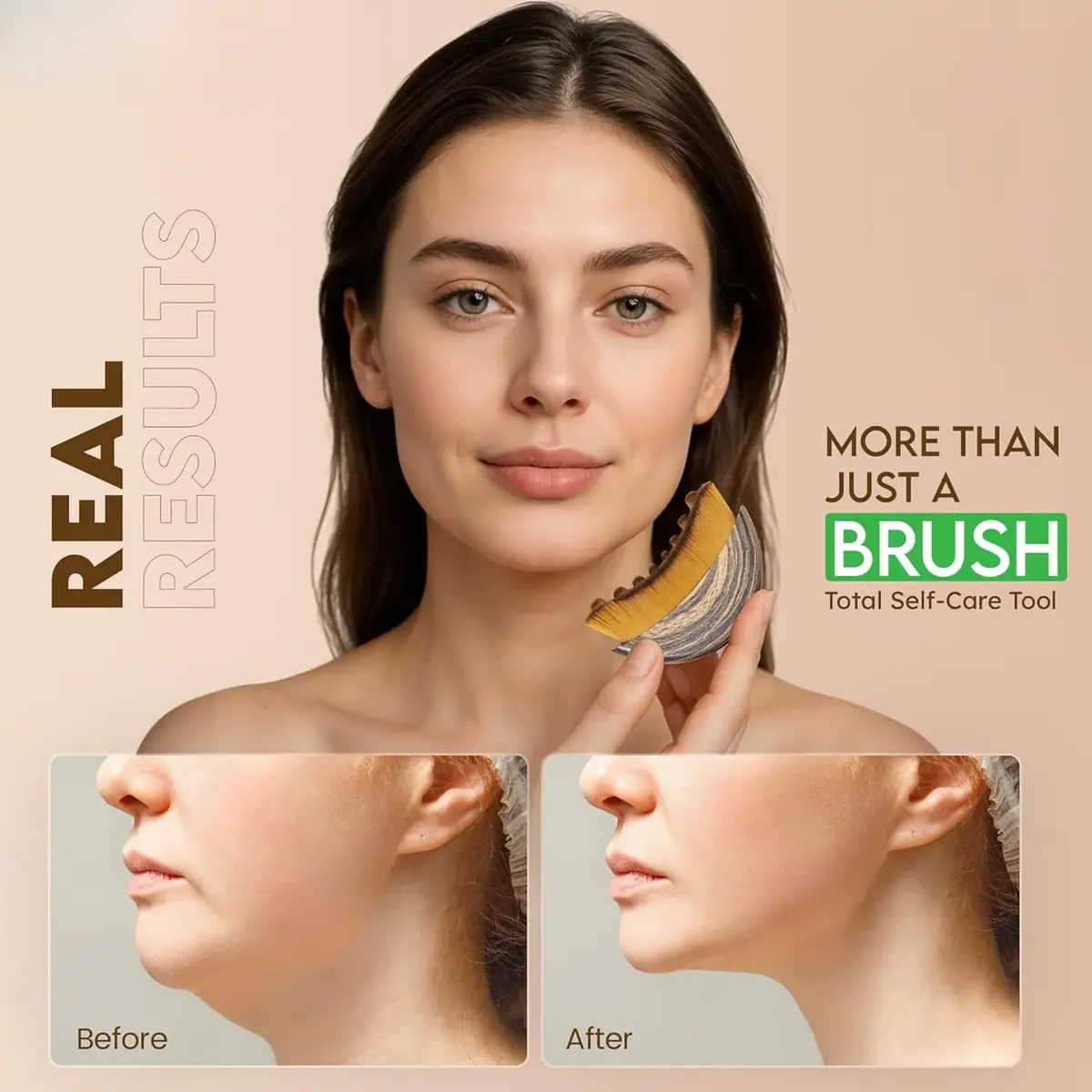 Kojiva Lymphatic Face Brush - Resultado